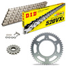 Sprockets & Chain Kit DID 520VX3 Silver YAMAHA WR 250 X 08-15 