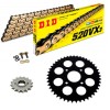 KIT CATENA CORONA PIGNONE DID 520VX3 ORO/NERO KTM Duke 125 11-13 