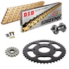 KIT DE TRANSMISION DID 520ZVM-X Oro Reforzado KTM Duke 125 14-23 Remachadora Gratis!