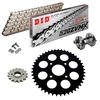 Sprockets & Chain Kit DID 520ZVM-X Silver KTM Duke 125 11-13 Free Riveter!