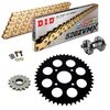 KIT DE TRANSMISION DID 520ZVM-X Oro Reforzado KTM Duke 125 11-13 Remachadora Gratis!