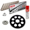 KIT DE TRANSMISION DID 520ZVM-X Plata Reforzado KTM Duke 125 11-13