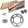 Sprockets & Chain Kit DID 525ZVM-X Gold BENELLI Imperiale 400 19-24 Free Riveter!