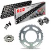 KIT DE TRANSMISION DID 525ZVM-X Super Reforzado NEGRO BENELLI Imperiale 400 19-24 REMACHADORA GRATIS!