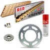 KIT DE TRANSMISION DID 525ZVM-X  Super Reforzado ORO BENELLI 502 C 19-21