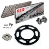 Sprockets & Chain Kit DID 520ZVM-X Steel Grey Honda Forza 750 DCT 21-26 Free Riveter!