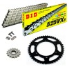 Sprockets & Chain Kit DID 525VX3 Silver Suzuki V-Strom DL 800 23-25 