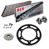 KIT DE TRANSMISION DID 525ZVM-X Super Reforzado GRIS ACERO Suzuki V-Strom DL 800 23-25 REMACHADORA GRATIS!